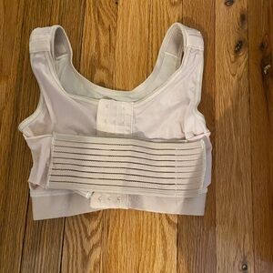 Beige Post-Surgery Compression Bra Xs